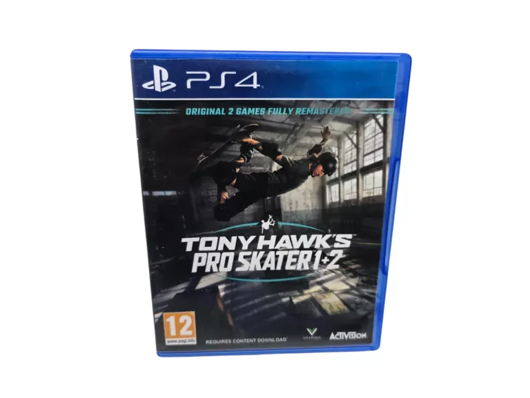 GRA PS4 TONY HAWK'S PRO SKATER 1+2