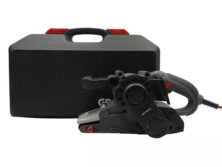 SZLIFIERKA TAŚMOWA GRAPHITE 59G392 800W + WALIZKA