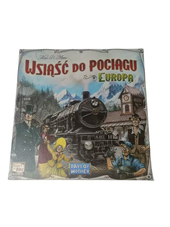 GRA PLANSZOWA WSIĄŚĆ DO POCIĄGU: EUROPA REBEL