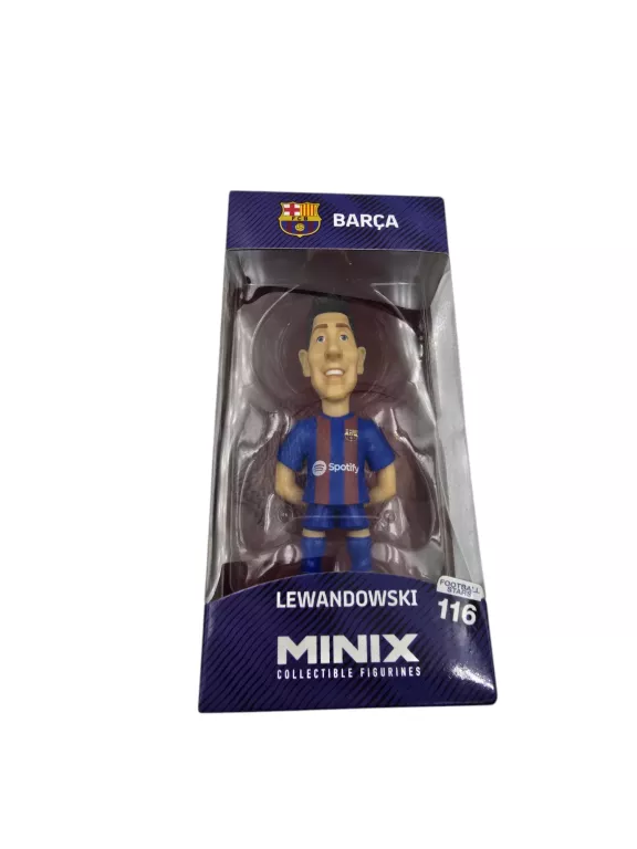 FC BARCELONA ROBERT LEWANDOWSKI FIGURKA MINIX