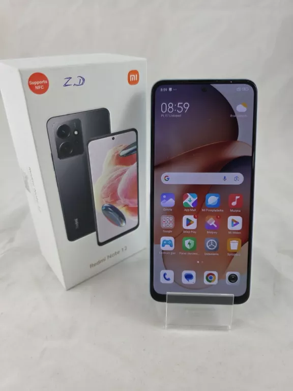 TELEFON XIAOMI REDMI NOTE 12 8/256 WYPALONY EKRAN