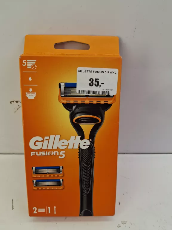 GILLETTE FUSION 5 1+2