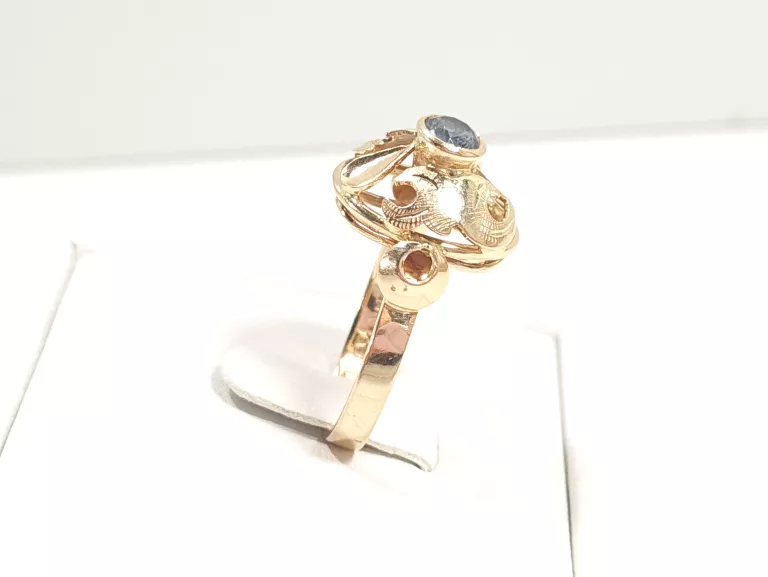 ZŁOTY PIERŚCIONEK WMS PÓŹNIEJSZY WARMET 4,19G 585 R14