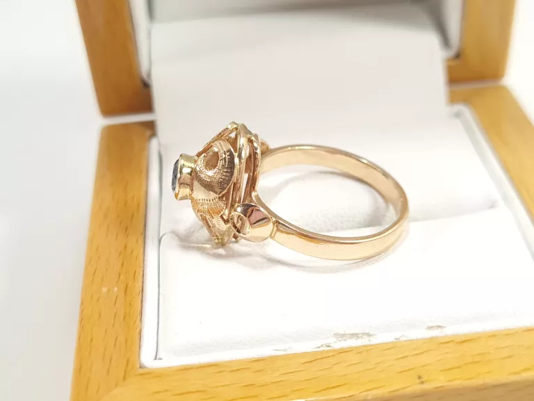 ZŁOTY PIERŚCIONEK WMS PÓŹNIEJSZY WARMET 4,19G 585 R14