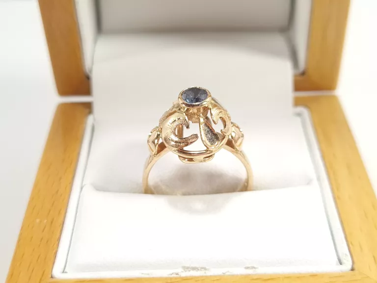 ZŁOTY PIERŚCIONEK WMS PÓŹNIEJSZY WARMET 4,19G 585 R14