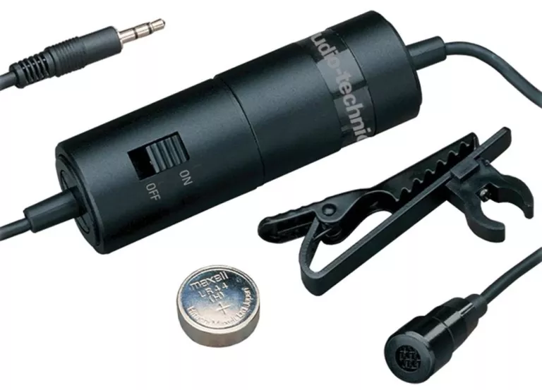 AUDIO-TECHNICA ATR3350IS - KRAWATOWY MIKROFON POJEMNOŚCIOWY DO SMARTFONU