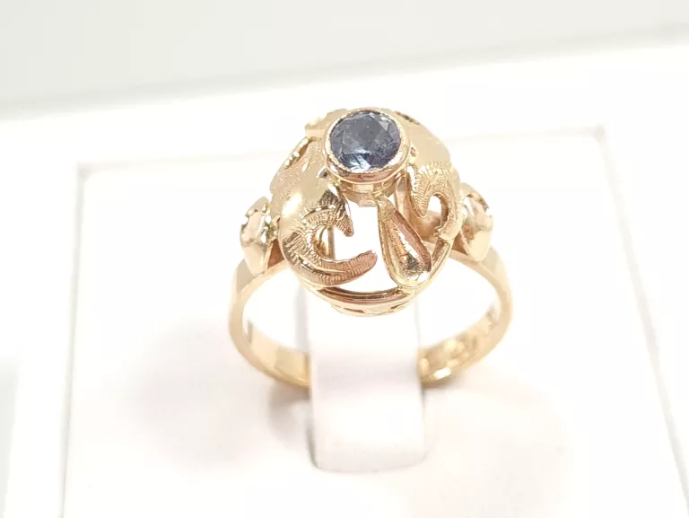 ZŁOTY PIERŚCIONEK WMS PÓŹNIEJSZY WARMET 4,19G 585 R14