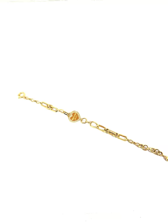 WYRÓB JUBILERSKI UŻYWANY BRANZOLETA TYFANI SERDUSZKO 585 8.58