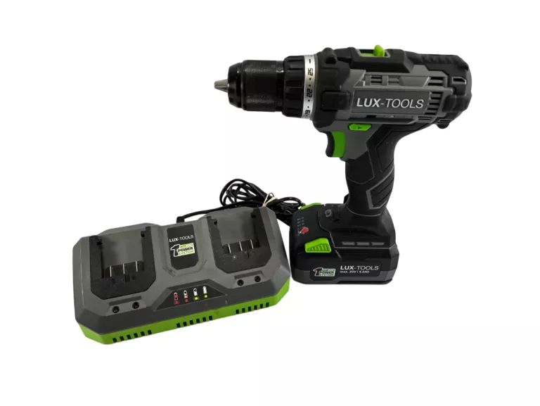 LUX-TOOLS WKRĘTARKA AKUMULATOROWA A-BS-20 SET 20V 4,0 AH ŁADOWARKA