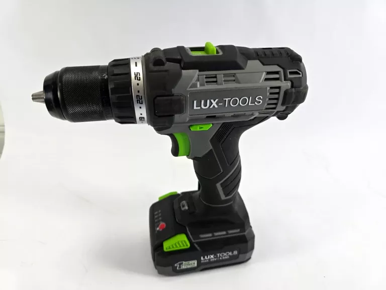 LUX-TOOLS WKRĘTARKA AKUMULATOROWA A-BS-20 SET 20V 4,0 AH ŁADOWARKA