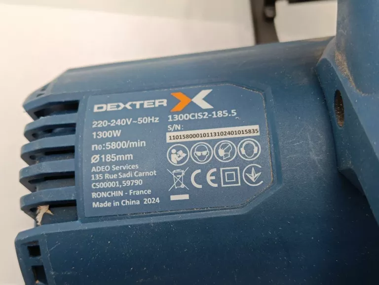 PILARKA TARCZOWA  DEXTER 1300CIS2 1300W PUDEŁKO