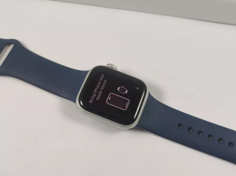 APPLE WATCH SERIES 9 41MM SILVER AI STORM BLUE ŁADNY STAN!