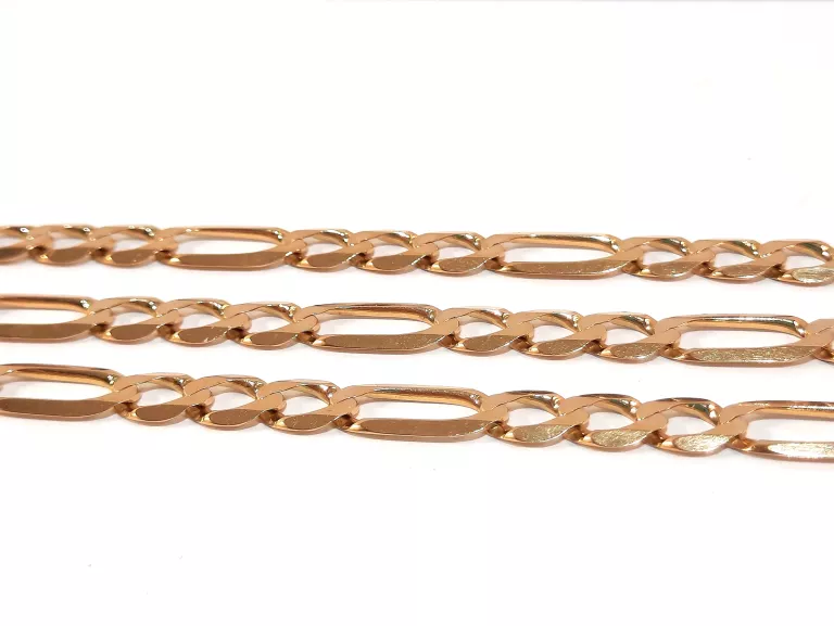 ZŁOTY ŁAŃCUSZEK FIGARO P375 17,66G 57CM