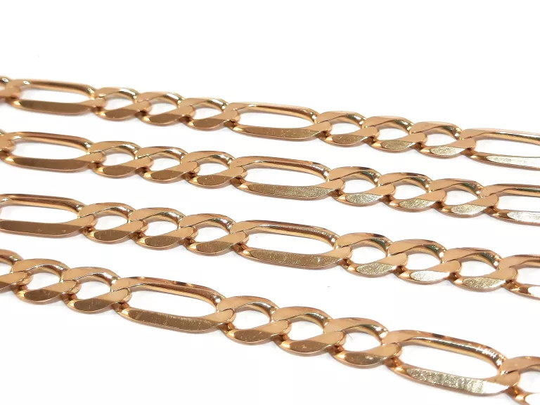 ZŁOTY ŁAŃCUSZEK FIGARO P375 17,66G 57CM