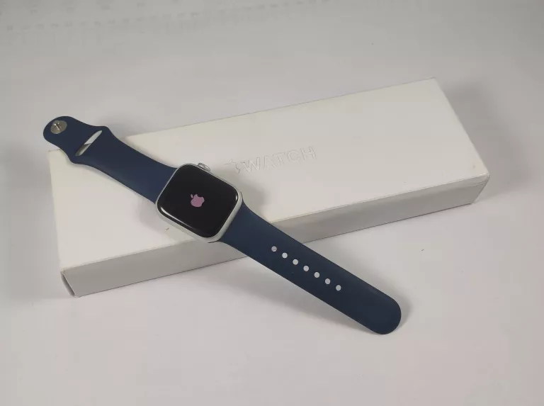 APPLE WATCH SERIES 9 41MM SILVER AI STORM BLUE ŁADNY STAN!