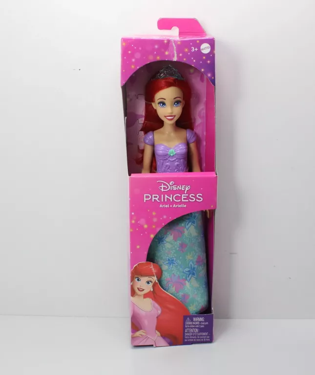 DISNEY PRINCESS LALKA KSIĘŻNICZKA ARIELKA JCY43 MATTEL
