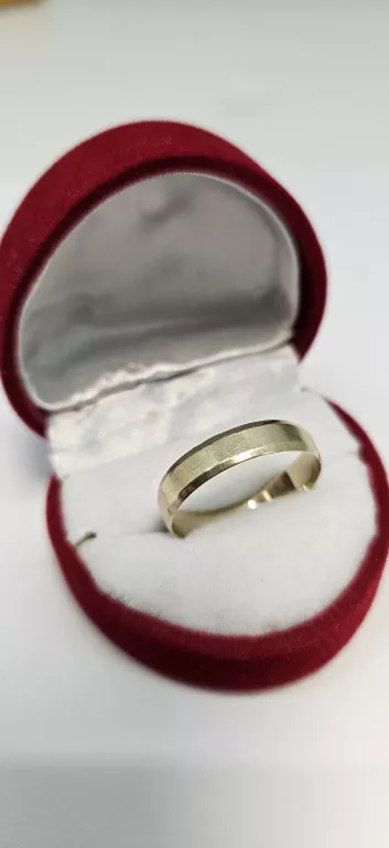 KLASYCZNA ZŁOTA OBRĄCZKA 585 14K