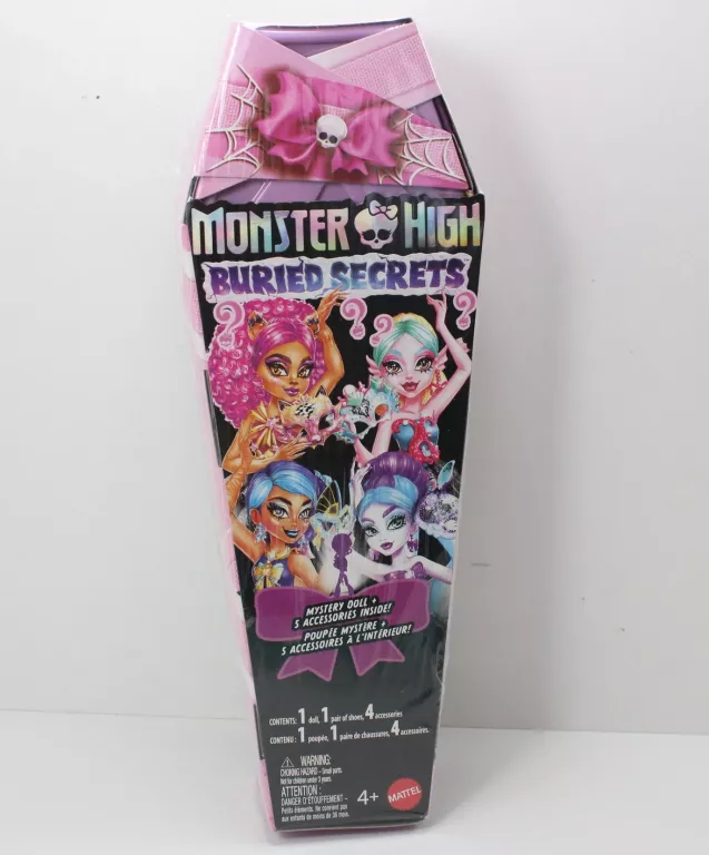 LALKA MONSTER BURIER SECRETS MYSTERY DOLL KOLEKCJONERSKA ZABAWKA