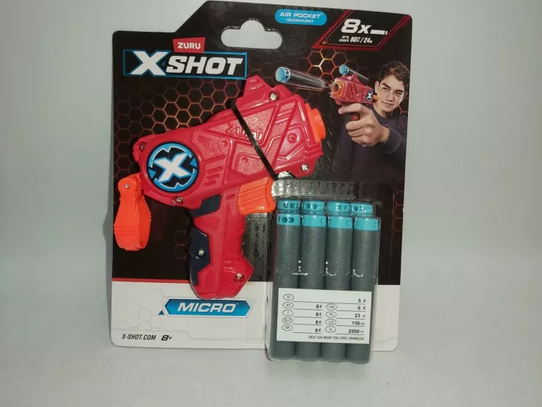 ZABAWKA ZURU XSHOT AIR POCKET MICRO