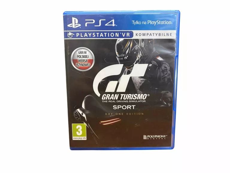 GRA PS4 GRAN TURISMO SPORT