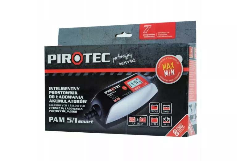 PROSTOWNIK PAM 5/1 SMART ŁADOWARKA 6V 12V AGM GEL