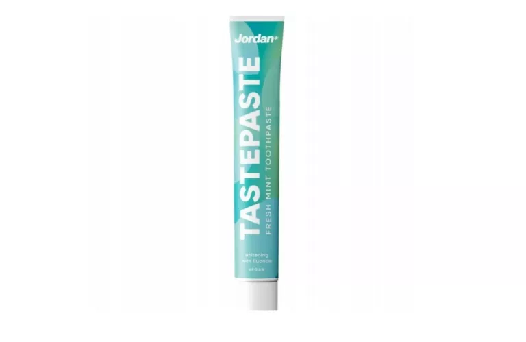 PASTA DO ZĘBÓW DLA DOROSŁYCH JORDAN TASTEPASTE MILD MINT WEGAŃSKA 50ML