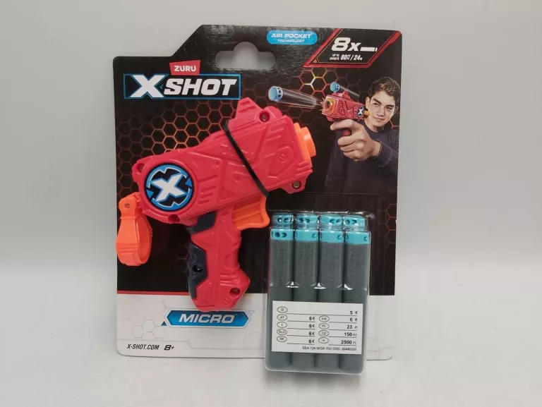 ZABAWKA ZURU XSHOT AIR POCKET MICRO