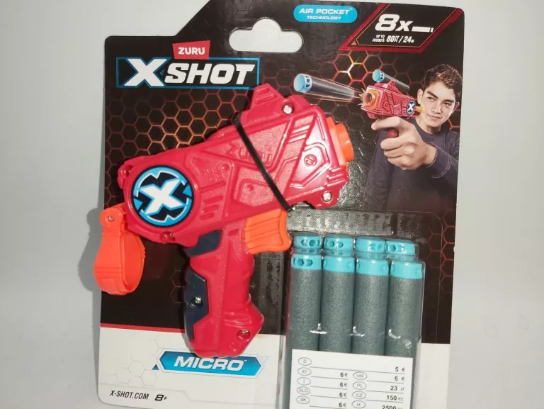 ZABAWKA ZURU XSHOT AIR POCKET MICRO