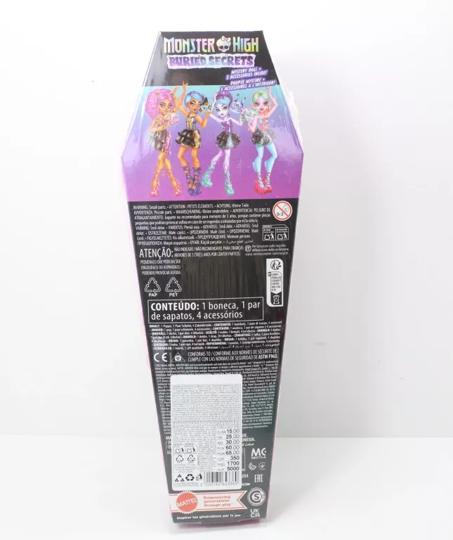 LALKA MONSTER BURIER SECRETS MYSTERY DOLL KOLEKCJONERSKA ZABAWKA