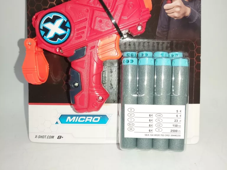 ZABAWKA ZURU XSHOT AIR POCKET MICRO