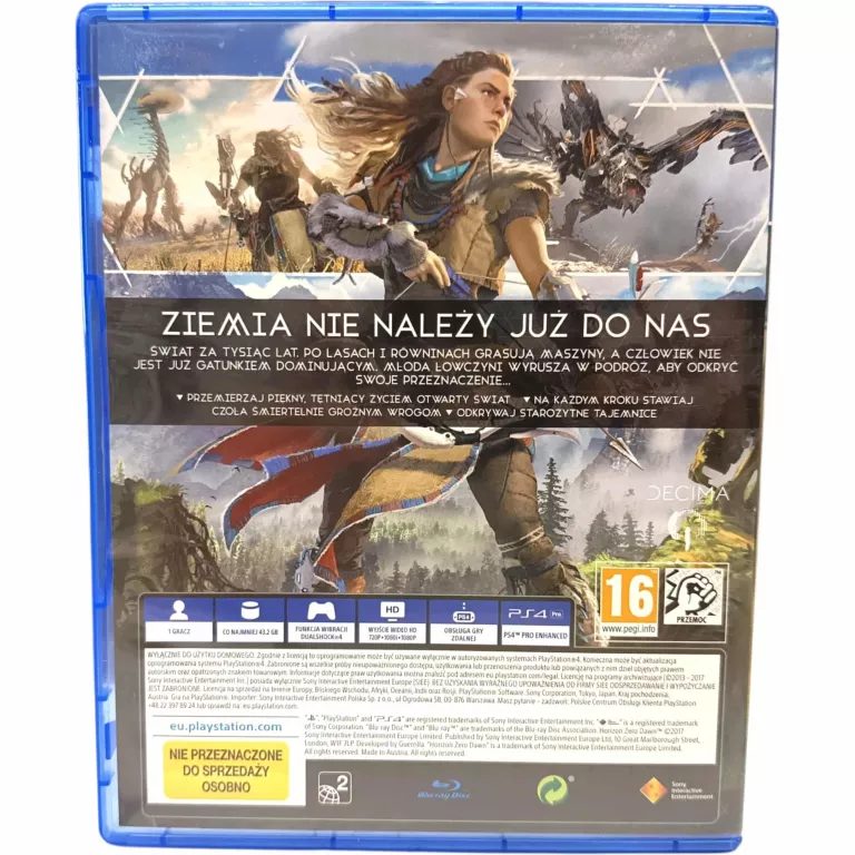 HORIZON ZERO DAWN COMPLETE EDITION PLAYSTATION 4 (PS4) PUDEŁKOWA
