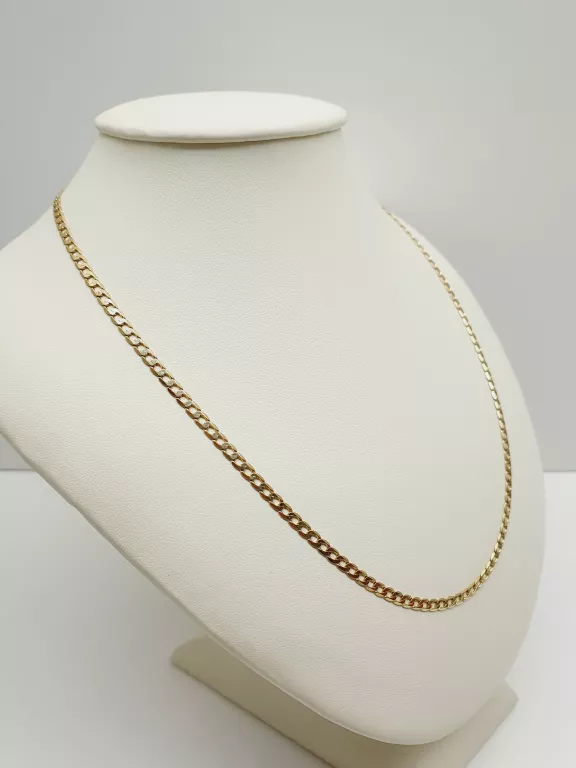 PIĘKNY ZŁOTY NASZYJNIK PR 585 48CM