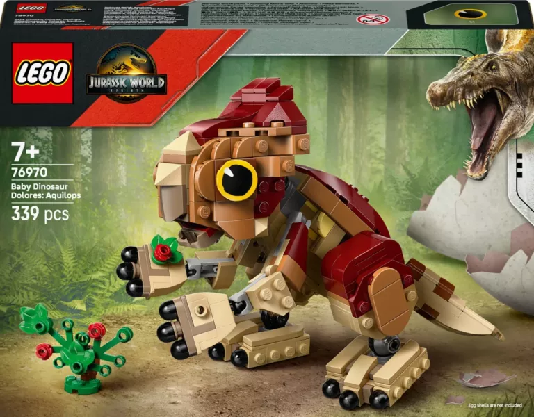 LEGO 76970 JURASSIC WORLD MAŁY DINOZAUR DOLORES: AQUILOPS