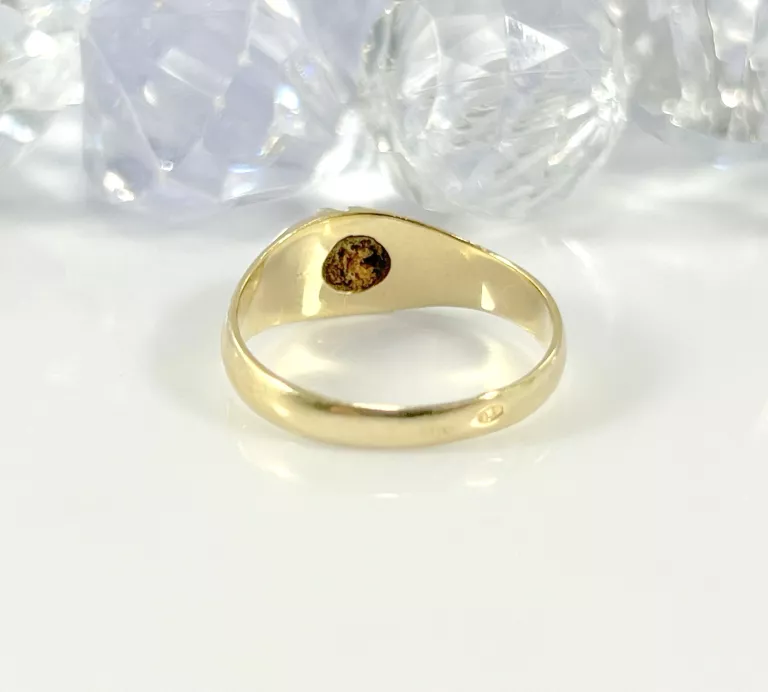 ZŁOTY PIERŚCIONEK CYRKONIA 585 2,91G R15