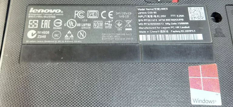 LAPTOP LENOVO G50-80 I7-5500U 8GB/1TB