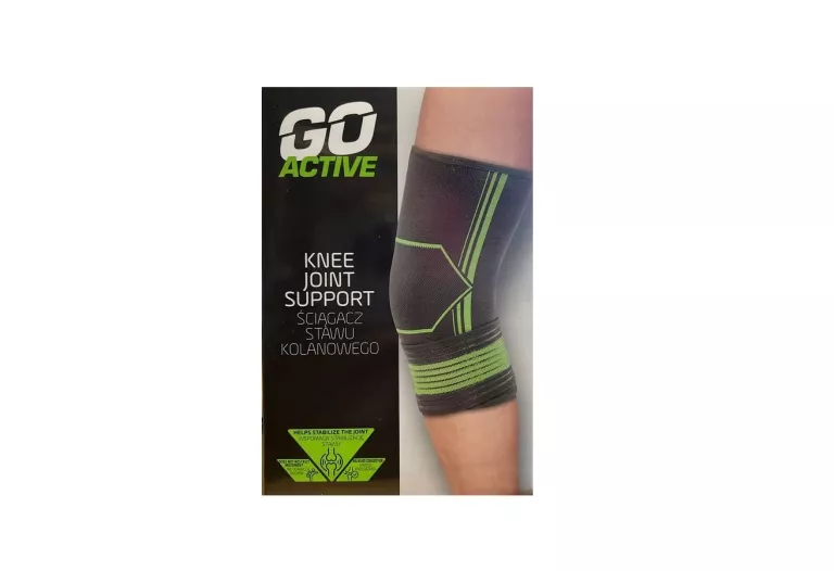 GO ACTIVE ŚCIĄGACZ STAWU KOLANOWEGO ROZMIAR UNIWERSALNY REGULACJA RZEP
