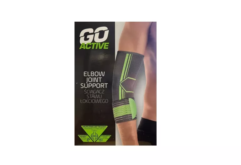 ŚCIĄGACZ STAWU ŁOKCIOWEGO GO ACTIVE – STABILIZATOR ŁOKCIA OPASKA SPORTOWA