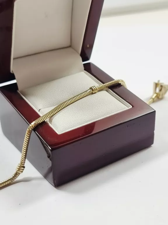 ZŁOTA BRANSOLETKA W:8,22 PR585 20CM