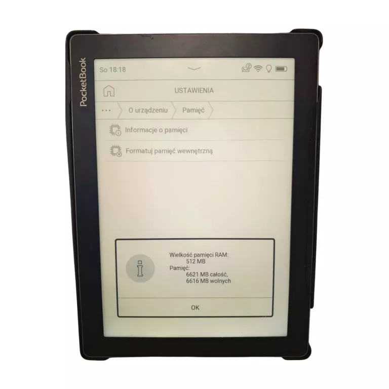 CZYTNIK POCKETBOOK INKPAD  LITE 970  512 GB 10,3  STAN BDB PLUS ETUI