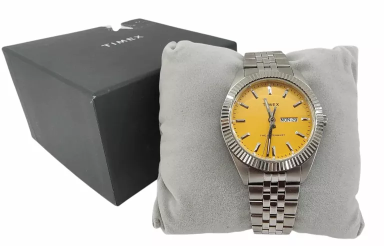 ZEGAREK TIMEX WATERBURY TW2V1800 ŻÓŁTA TARCZA