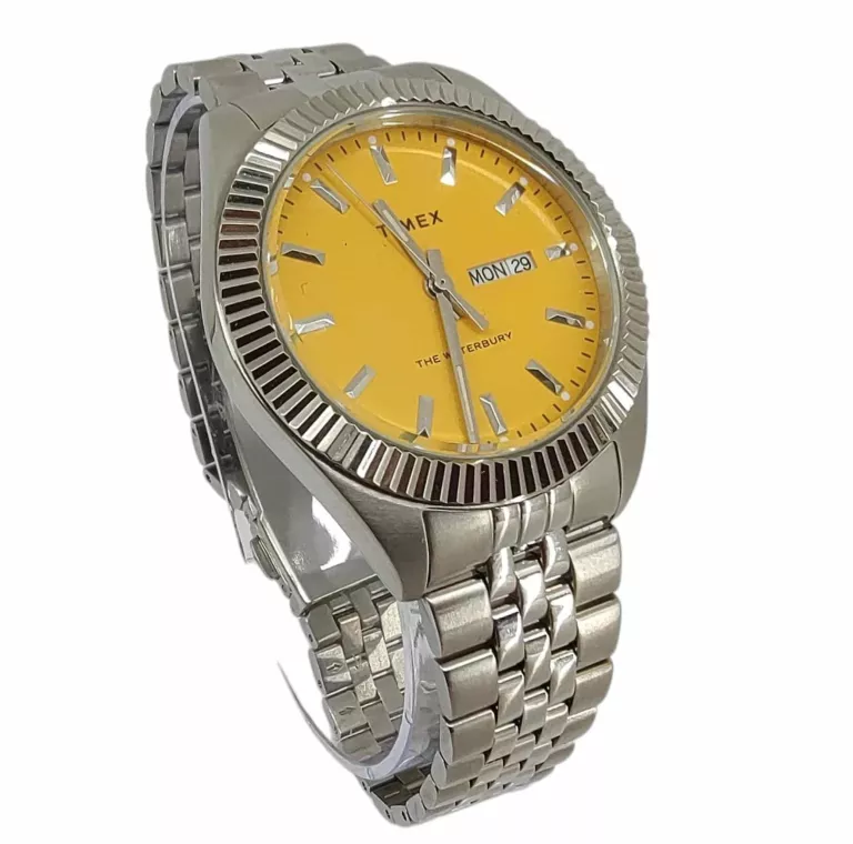 ZEGAREK TIMEX WATERBURY TW2V1800 ŻÓŁTA TARCZA