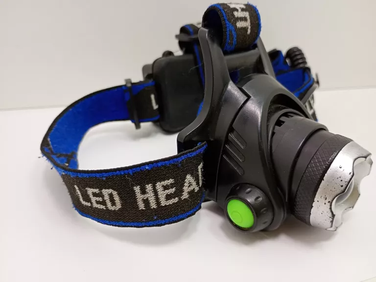 MOCNA LATARKA CZOŁOWA LED CZOŁÓWKA AKUMULATOROWA