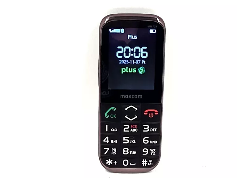 TELEFON MAXCOM MM724 - PĘKNIĘTA KLAPKA