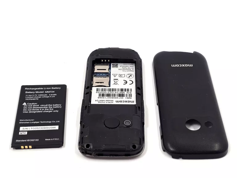 TELEFON MAXCOM MM724 - PĘKNIĘTA KLAPKA
