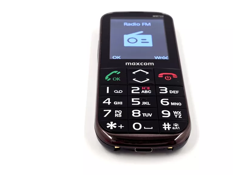 TELEFON MAXCOM MM724 - PĘKNIĘTA KLAPKA