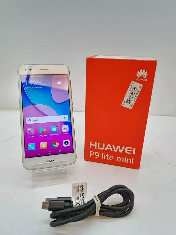TELEFON HUAWEI P9 LITE MINI 2/16GB  +KABEL+PUDEŁKO