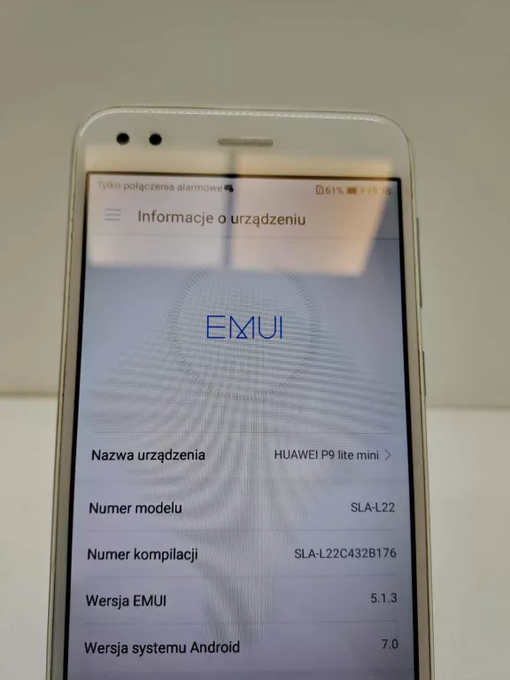 TELEFON HUAWEI P9 LITE MINI 2/16GB  +KABEL+PUDEŁKO