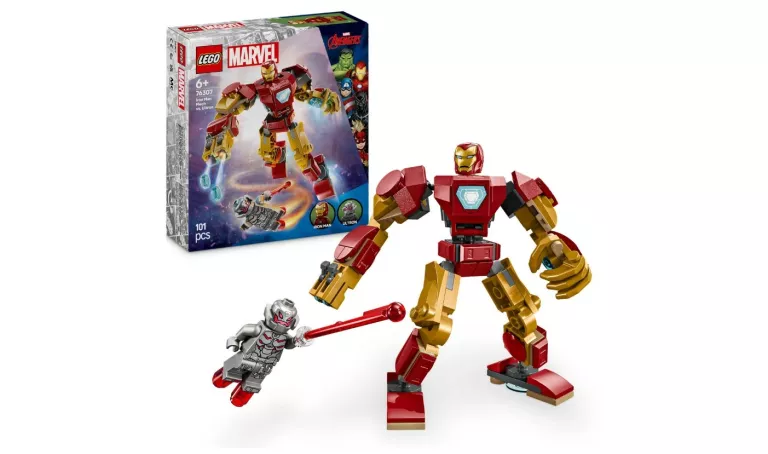 LEGO MARVEL SUPER HEROES MECH IRON MANA KONTRA ULTRON 76307 #ZAPAKOWANE