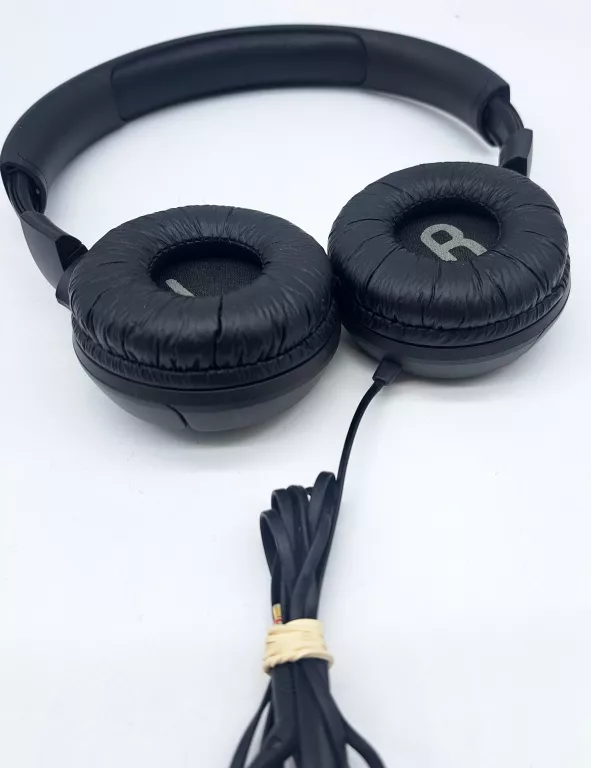 SŁUCHAWKI PRZEWODOWE JBL TUNE 500 CZARNE