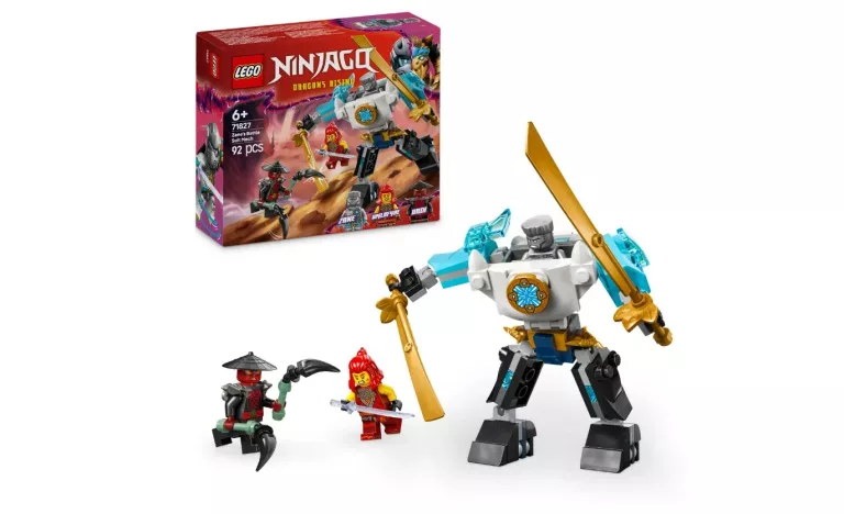 LEGO NINJAGO MECH W ZBROI BOJOWEJ ZANE’A 71827 #ZAPAKOWANE